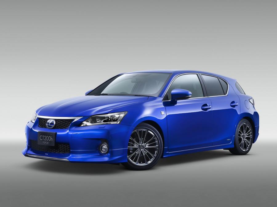  Lexus CT200h F-Sport 2011 года  (JP) (фото 4 из 5)